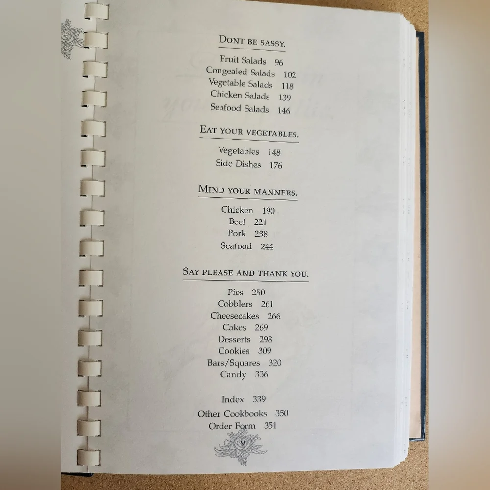 Mother's Recipes Cookbook VTG